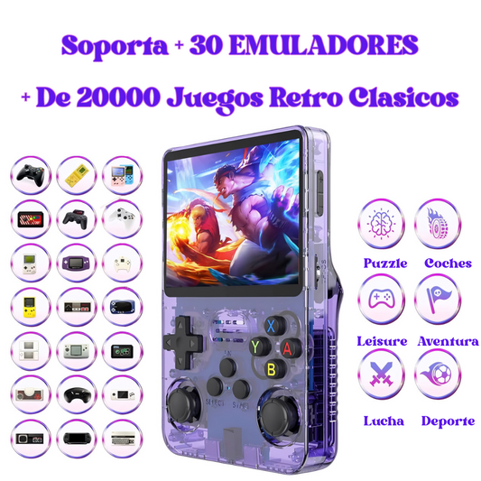 Tu Consola Retro Profesional Con + De 20000 Juegos Clásicos.
